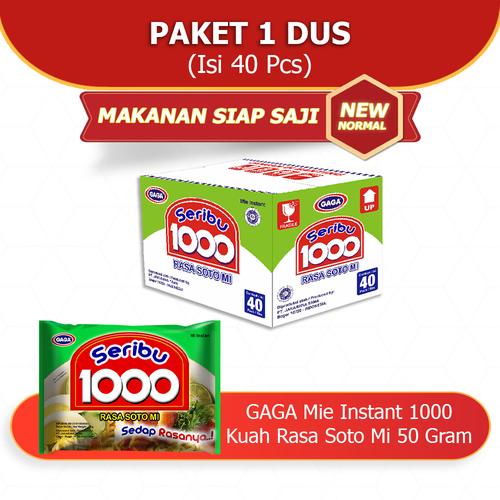 Foto Produk GAGA 1000 Rasa Soto Mi (1 dus = 40 pcs) dari Gaga Official Store