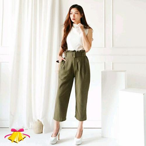 Jual Ruffle Pants Celana Panjang Wanita 