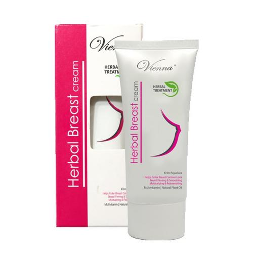 Gambar VIENNA HERBAL BREAST CREAM ORIGINAL BPOM - CREAM PAYUDARA VIENNA BPOM dari Jane Kosmetik Jakarta Barat Tokopedia