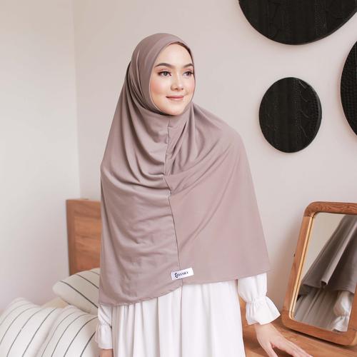 Foto Produk Hijab Ellysha DWIHANDA HIJAB INSTANT MALAY GREYISH BROWN dari Hijab Ellysha Official