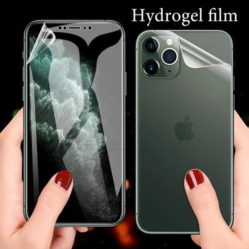 Gambar Hydrogel IPHONE 11 Screen Protector FullCover Depan Belakang - Matte, Belakang dari G&G starseluler Jakarta Timur Tokopedia