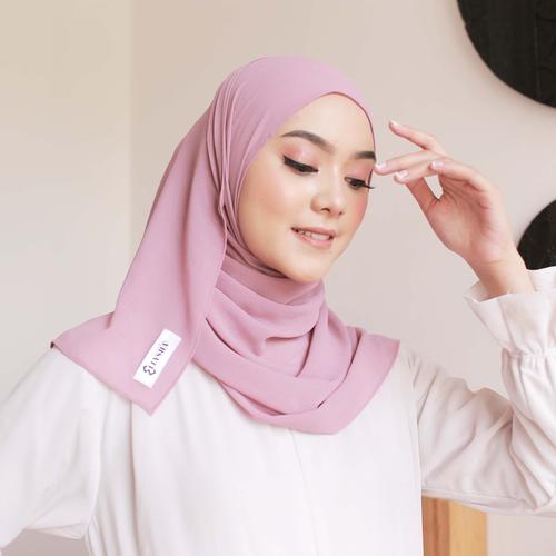Gambar Hijab Ellysha ROMANSA LUXURY BARBIE SHAWL DUSTY LILAC dari Hijab Ellysha Official Kota Tangerang Selatan Tokopedia