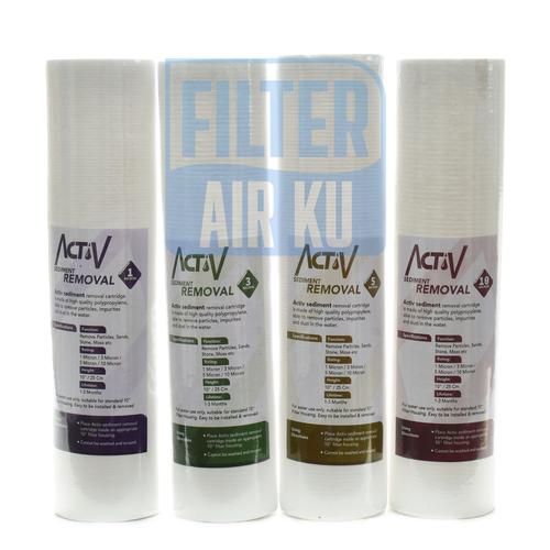 Gambar Filter Air/ Saringan Air/Filter Sedimen Activ 10 " - 3Micron dari Filterairku Jakarta Barat Tokopedia