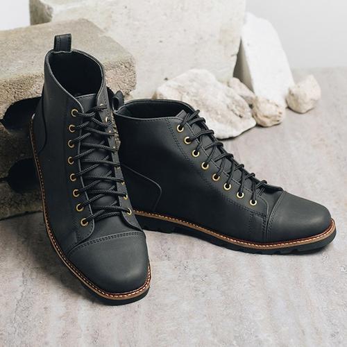 black booties casual