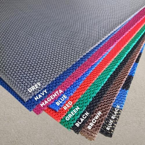 Gambar Karpet Karet Keset Anti Slip Kamar Mandi S Mat 40x60 All Colour - Red dari Martha Karpet Indonesia Kota Bandung Tokopedia