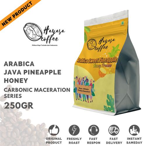 Gambar Kopi Arabika Java Sweet Pineaple Honey (Java Arabica CM-Series) - BIJI dari Hayasa Coffee Kab. Tangerang Tokopedia