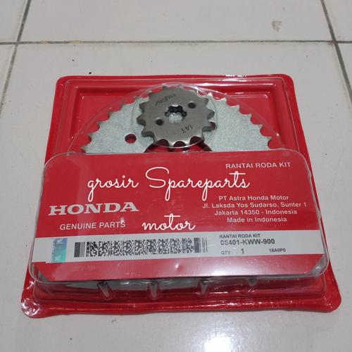 Jual gear paket gir set Honda Blade lama new Revo absolute fi Revo fit