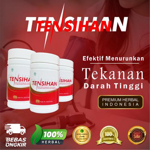 Gambar TENSIHAN PREMIUM HERBAL, UNTUK HIPERTENSI STRUK JANTUNG. dari Arzepa Herbal Store Kab. Klaten Tokopedia