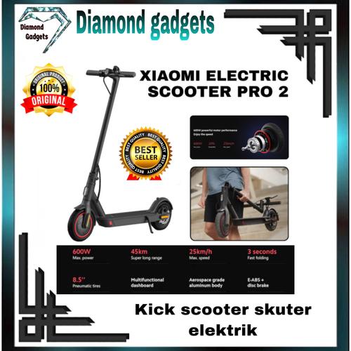 Jual Xiomi ELECTRIC SCOOTER PRO 2 mi kick scooter skuter elektrik