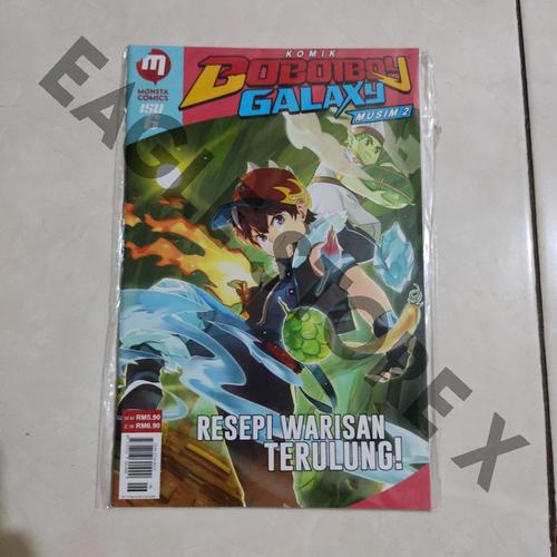 Gambar Komik Boboiboy Galaxy Musim 2 : Isu 6 " Resepi Warisan Terulung " dari Eagle Store X Kota Medan Tokopedia