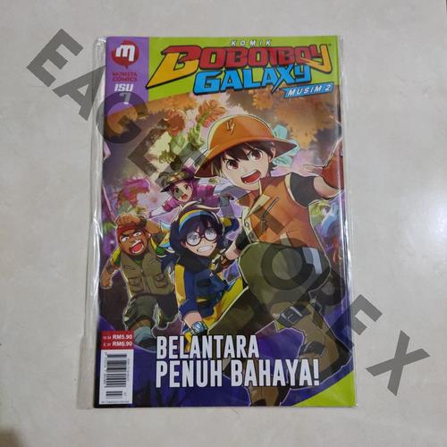 Gambar Komik Boboiboy Galaxy Musim 2 : Isu 7 "Belantara Pemuh Bahaya" dari Eagle Store X Kota Medan Tokopedia