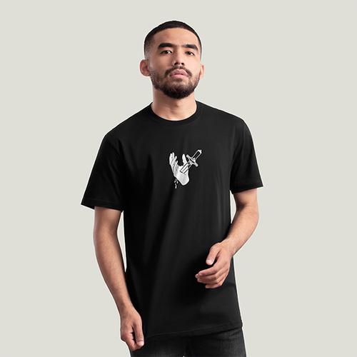 Foto Produk Geoff Max Official - End Black T-Shirt | T-Shirt Pria | Kaos Pria - M dari Geoff Max Official