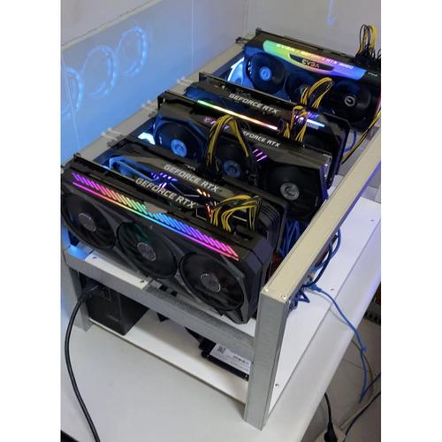 Jual Paket Mining Rig RTX 3070 & RTX 3080- 5 VGA (346 MHS) - Jakarta ...