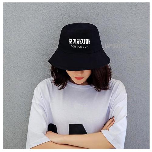 Jual Topi Bucket Hat Pria Wanita Dont 