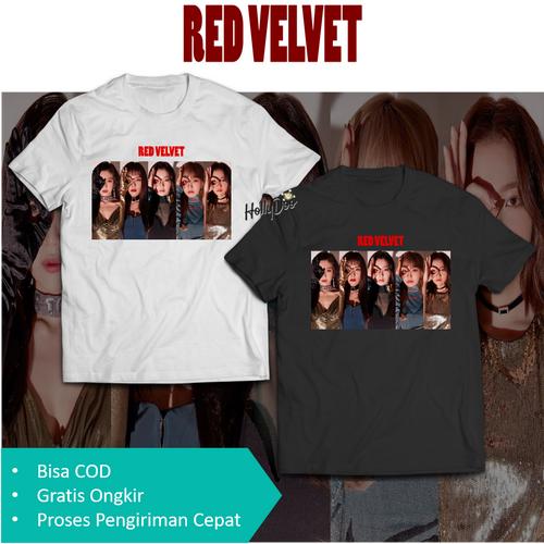 Jual T-Shirt Red Velvet Kaos Photo 