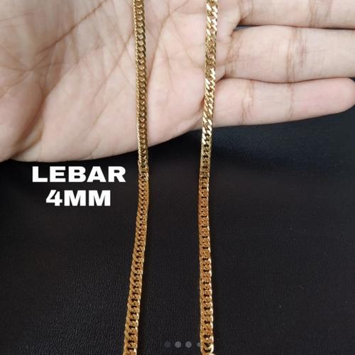 Jual Kalung Rantai Kecil Titanium Emas 
