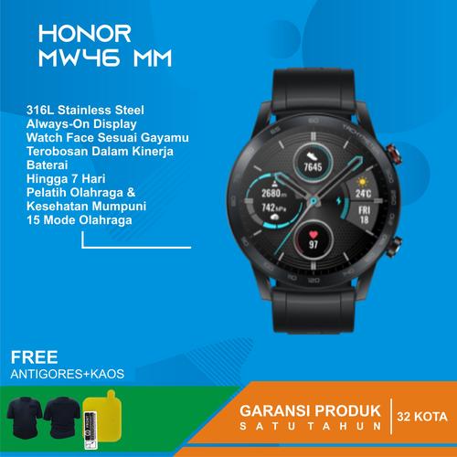 Foto Produk SMARTWATCH HUAWEI HONOR MAGIC WATCH 2 MINOS 46mm AMOLED SMART WATCH - Hitam dari Kardel Shop