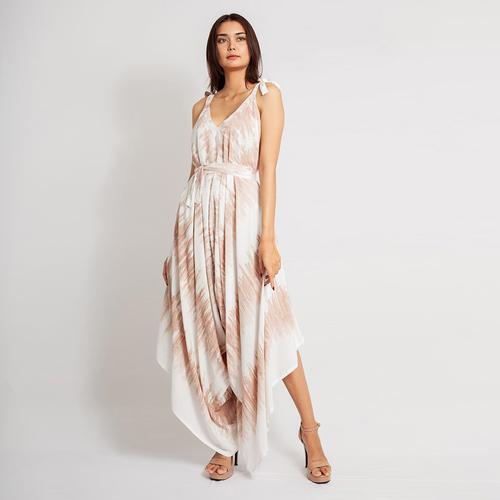 Promo Jumpsuit Tie-Dye Izy Pink - Rayon 