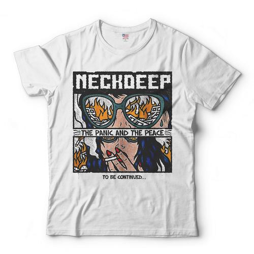 Promo Kaos Neck deep-To Be Continued t 