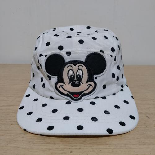 Jual snapback 5 panel mickey mouse 