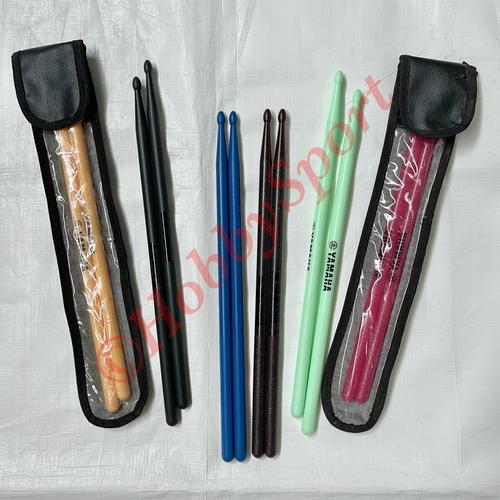 Foto Produk Stick Drum Nylon 5A Yamaha + Tas Drumstick Stik Tip Oval Dewasa Impor - Random dari HobbySport