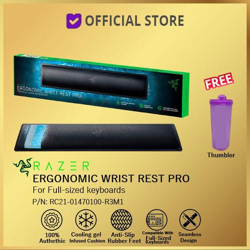 Promo Razer Ergonomic Wrist Rest Pro For Fullsized Keyboards Keyboard