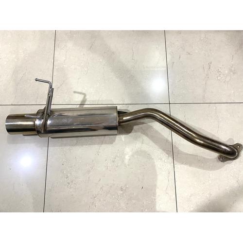 HKS サイレントハイパワーマフラー フィットGE8用 取付店への発送で