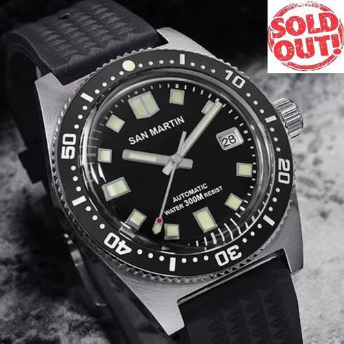 Jual Jam San Martin Diver Automatic Homage Seiko 62MAS - Kota Bandung -  Fancy Watches | Tokopedia