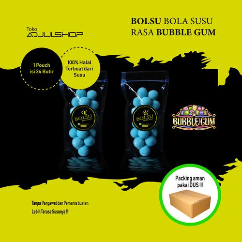 Gambar Bolsu Bola-bola Susu Rasa Bubble Gum 24 Butir dari Adjulshop Kab. Sumedang Tokopedia