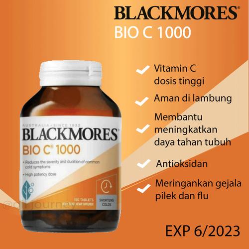Jual Blackmores Bio C 1000 Isi 150 Tablet Vitamin C Vitc Jakarta Timur Oiljourney Tokopedia