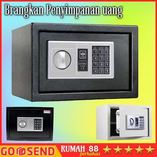 Jual Brankas Mini Electric Password Safe Deposit Box Penyimpanan uang