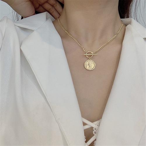 Jual Elizabeth Coin Pendant Necklace 