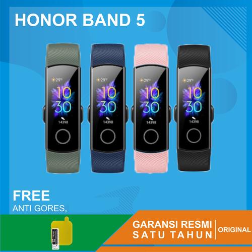 Foto Produk Huawei Honor Band 5 Smartband Smartwatch Blood Oxygen Heart Rate - Merah Muda dari TOKO ANUGRAH ASLI