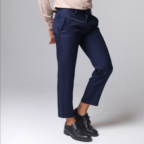 Gambar Broodis Celana Ankle Navy Pants Best Seller - Ankle Navy, 29 dari Broodis Kota Tangerang Selatan Tokopedia