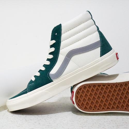 vans sk8hi green