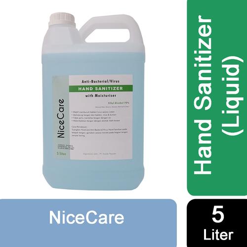Foto Produk Nice Care Hand Sanitizer 5L - LIQUID 5L dari Sisedapepade
