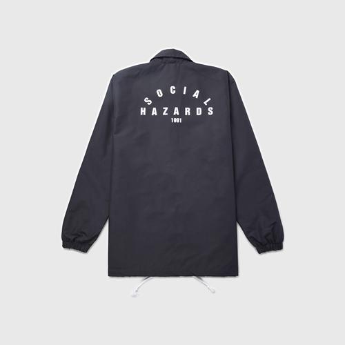Gambar B534 SOCIAL HAZARDS COACH GREY - XL dari ROUGHNECK 1991 Official Tokopedia