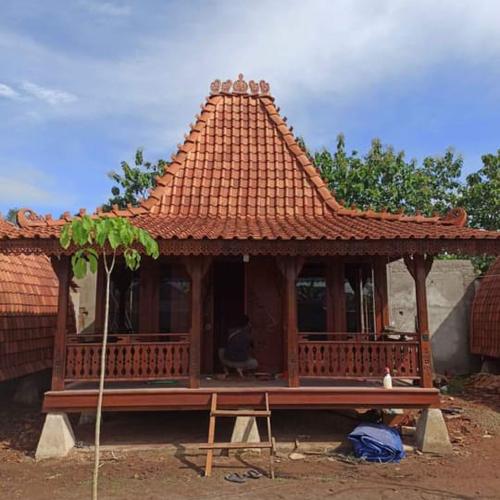Jual rumah panggung kayu jati / rumah panggung adat jawa / rumah jogglo