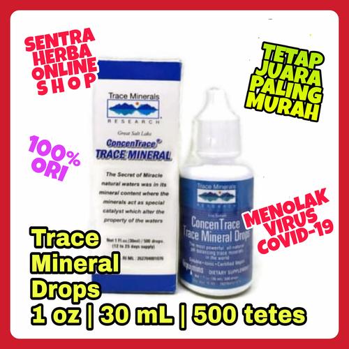 Gambar Trace Mineral Drop ORIGINAL dari TMR 30 ML (isi 500 Tetes) MURAH dari SentraHerba Jakarta Barat Tokopedia