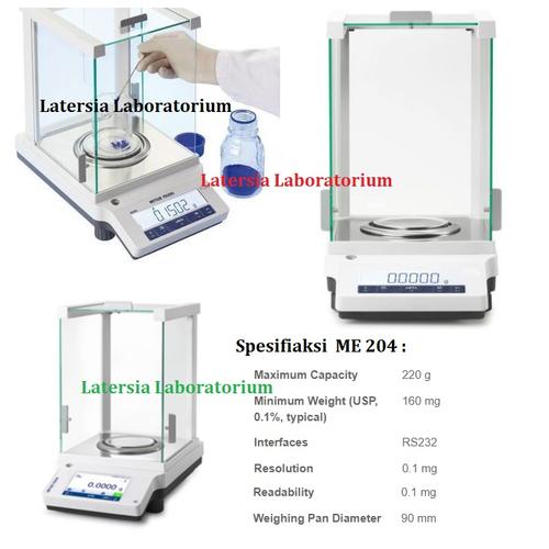 Jual Timbangan Analitik 220gr ME 204 Mettler Toledo/ ME204 Mettler