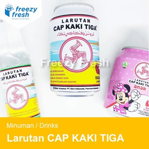 Gambar Minuman Larutan CAP KAKI TIGA - Plain 200ml dari Freezy Fresh Jakarta Pusat Tokopedia