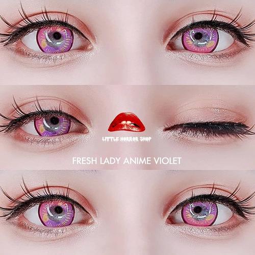 Gambar Softlens Fresh Lady Anime Cosplay Contact Lens - Violet dari Nicula Beauty Store Jakarta Barat Tokopedia