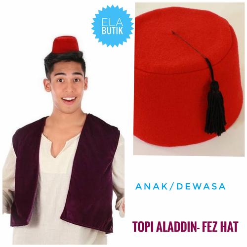 Gambar topi aladdin anak dan dewasa dari Ela butik Kota Medan Tokopedia
