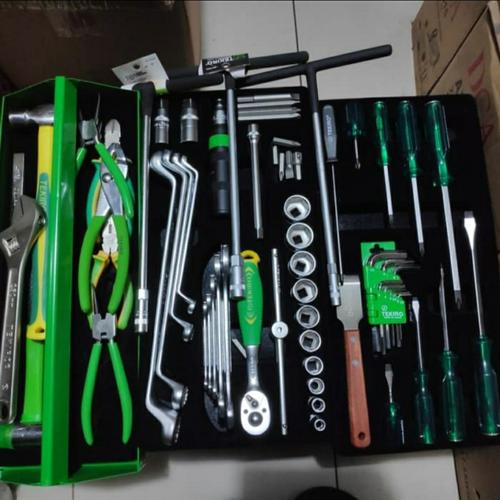 Jual mekanik yamaha tool kit set 59 pcs Tekiro Mechanic tool 59pcs