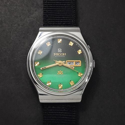 Jual Ricoh Sakura Green Dial Automatic Watch - Kab. Sleman - NILO |  Tokopedia