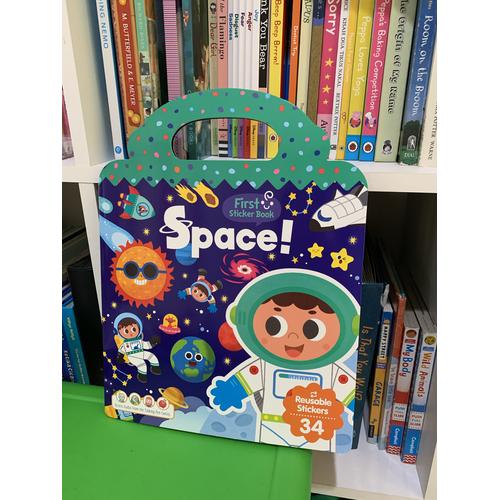 Foto Produk My first Sticker book buku stiker reusable buku stiker anak - Space dari Svj Accessories