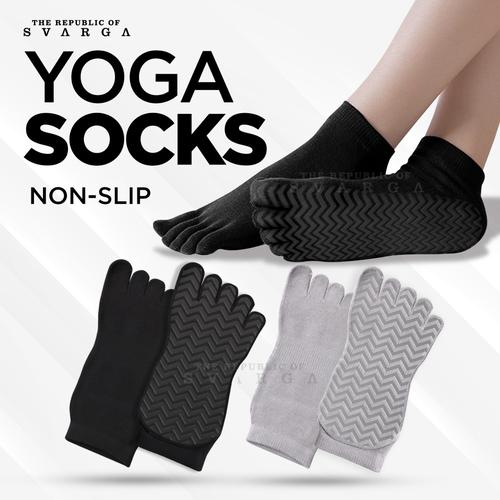 Gambar Svarga Yoga Socks | Kaos Kaki Yoga & Pilates | Anti Slip - Hitam dari SVARGA YOGA Kota Tangerang Selatan Tokopedia