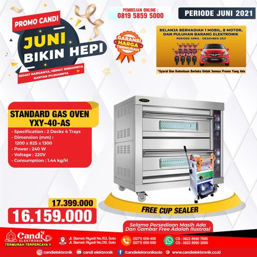 Foto Produk OVEN GAS BESAR CROWN YXY-40-AS dari Candi Elektronik Solo