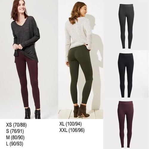 Jual LOFT Ponte Leggings - Maroon, XS 