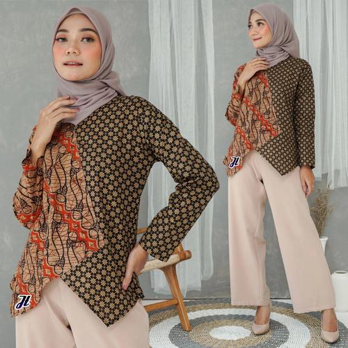 Foto Produk Blouse batik/Baju Batik Wanita/Blus Batik/Baju Kantor dari Batik Rifqi